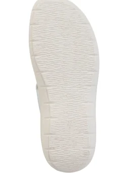 Pantolette mit glänzendem Schmuck