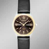 Para-Quartz-Partneruhren mit Lederband