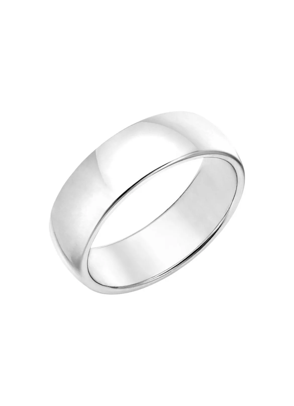 Partnerring in Silber
