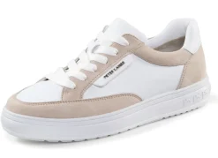Peter Kaiser Schnür-Sneaker aus Nappa- und Veloursleder