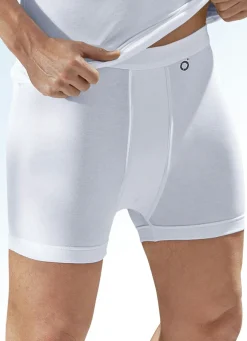 Pfeilring Dreierpack Unterhosen aus Feinjersey, weiß
