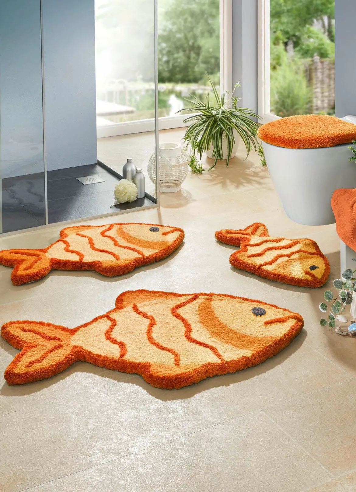 Pflegeleichte Badgarnitur ideal für Allergiker