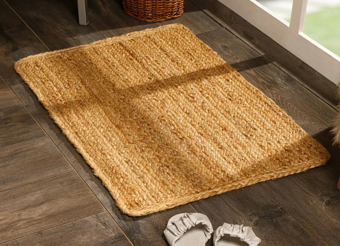 Pflegeleichte Brücken und Teppiche aus 100% Jute