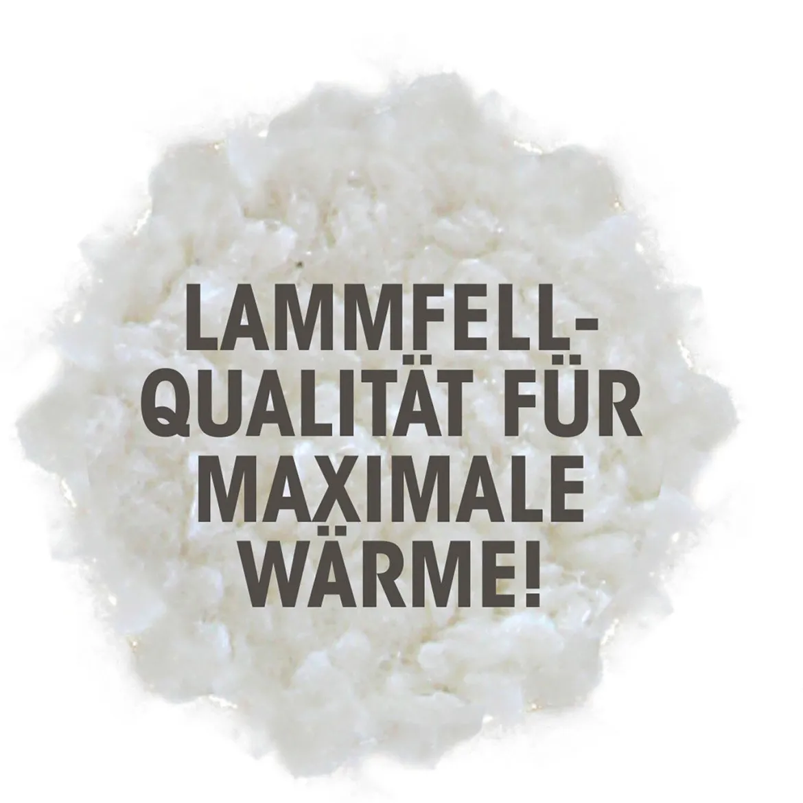 Plüsch-Hausschuhe in Wildleder-Optik