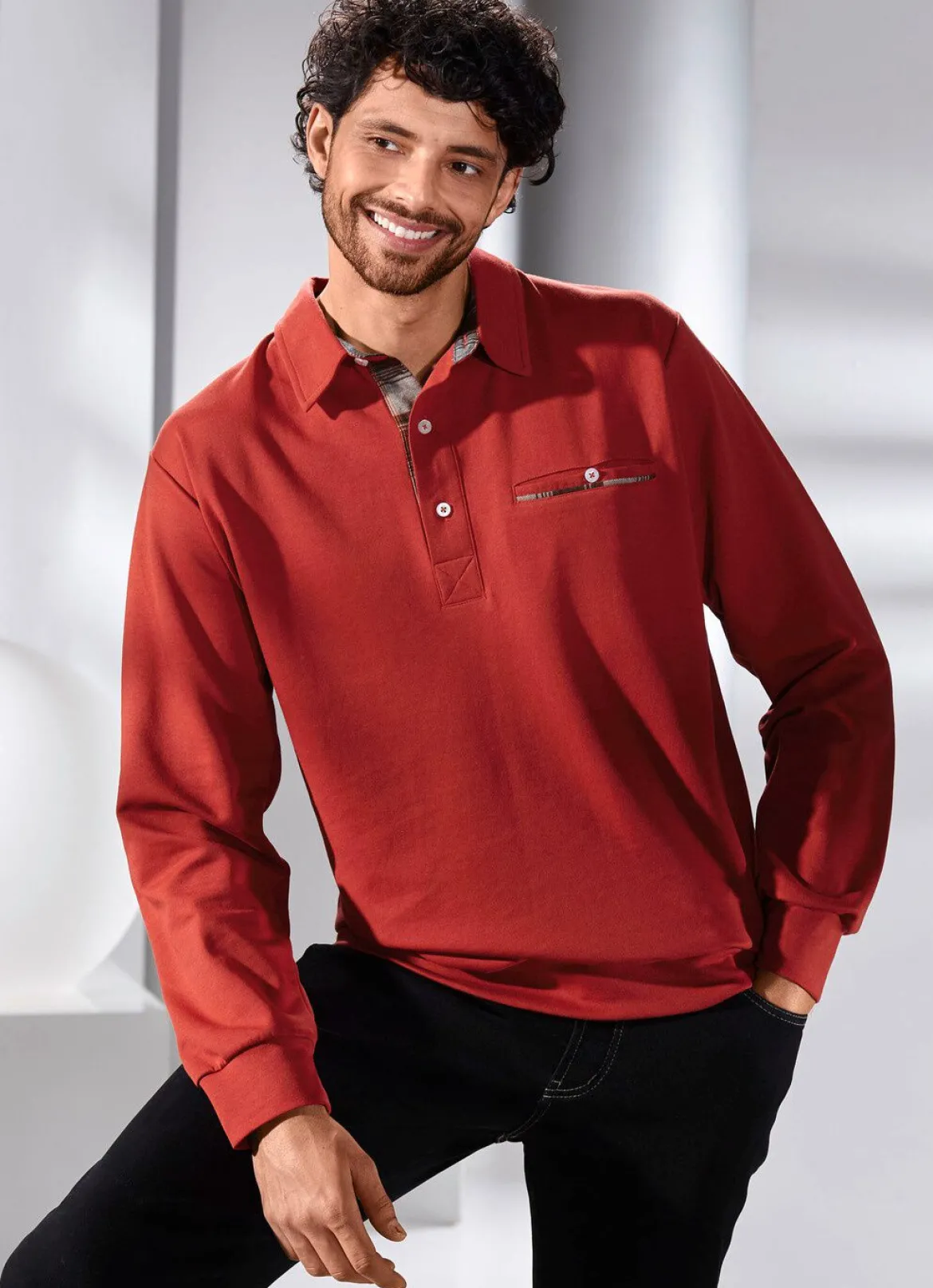 Poloshirt in 3 Farben