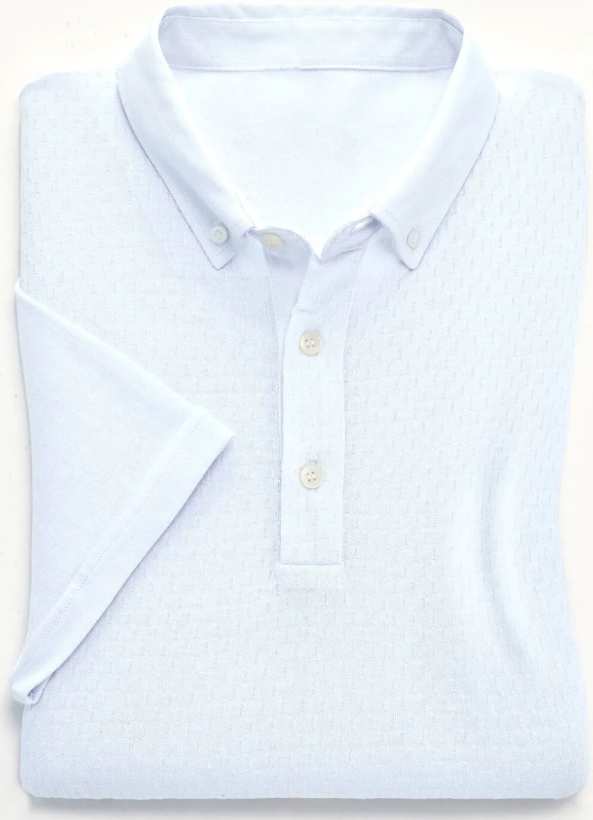 Poloshirt in Struktur-Qualität