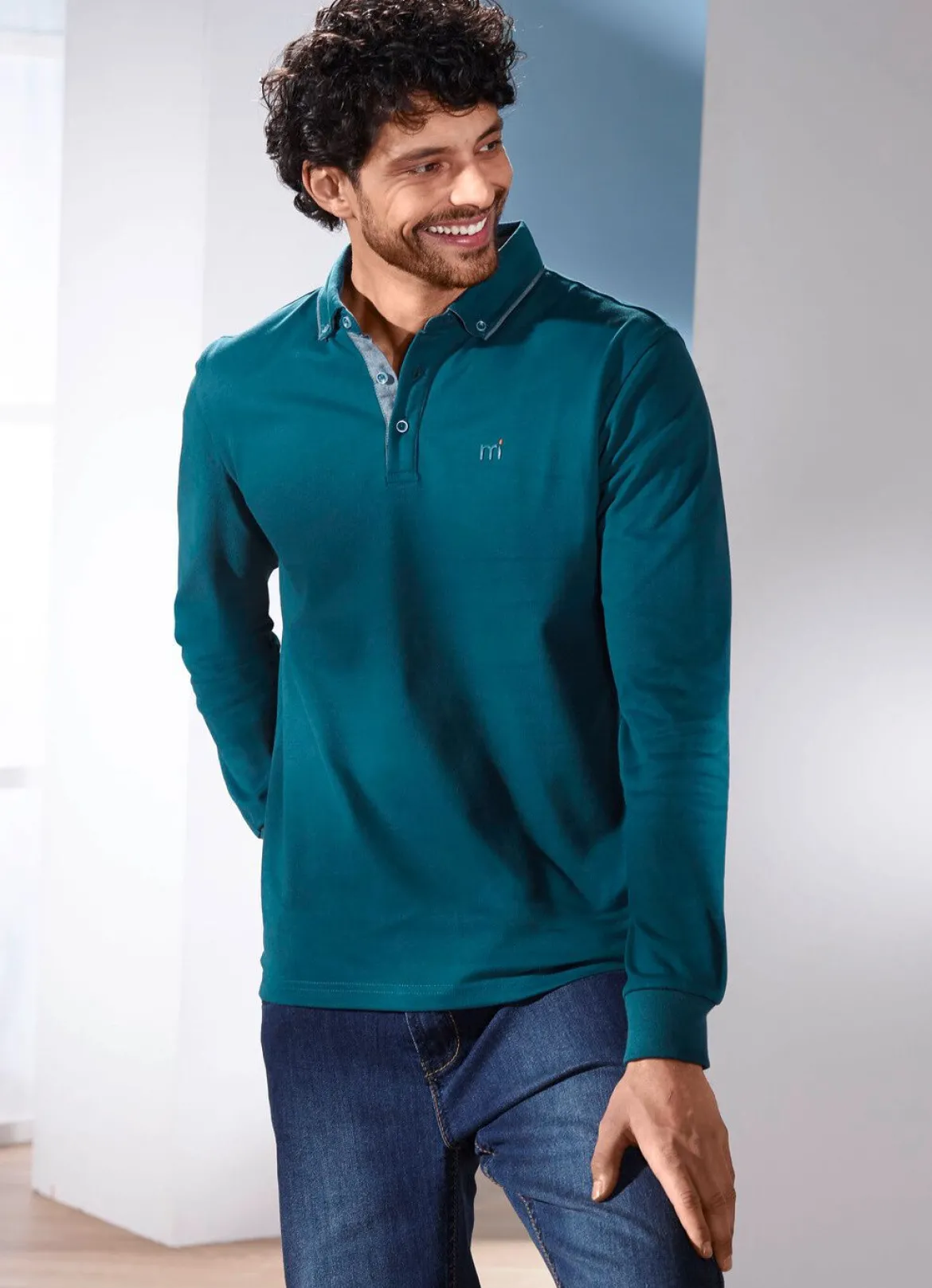 Poloshirt von „Milano Italy“