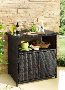 Praktisches Sideboard für Garten oder Terrasse