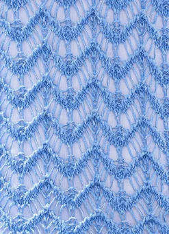 Pullover aus hochwertigem Glanzeffektgarn