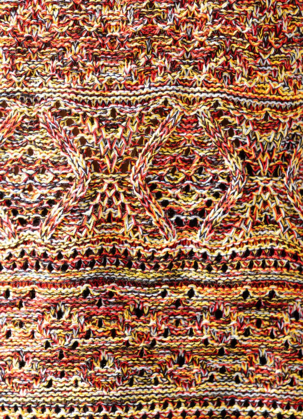 Pullover aus Melangegarn