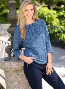 Pullover in Ausbrenner-Optik