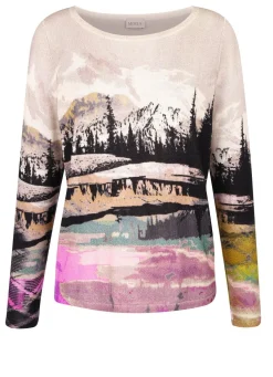 Pullover in Feinstrick