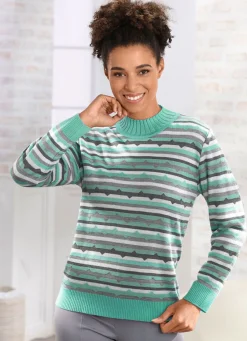 Pullover in Feinstrick