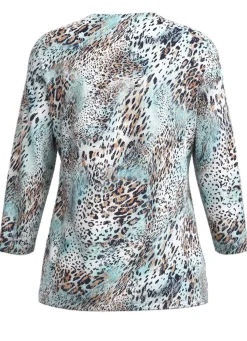 Pullover in Jacquard-Feinstrick