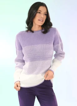 Pullover in Perlfang