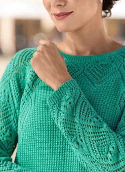Pullover in Strickmix