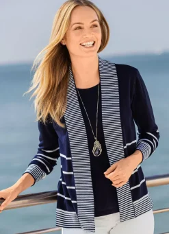 Pullover in Twinset-Optik