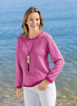 Pullover mit Alloverstruktur