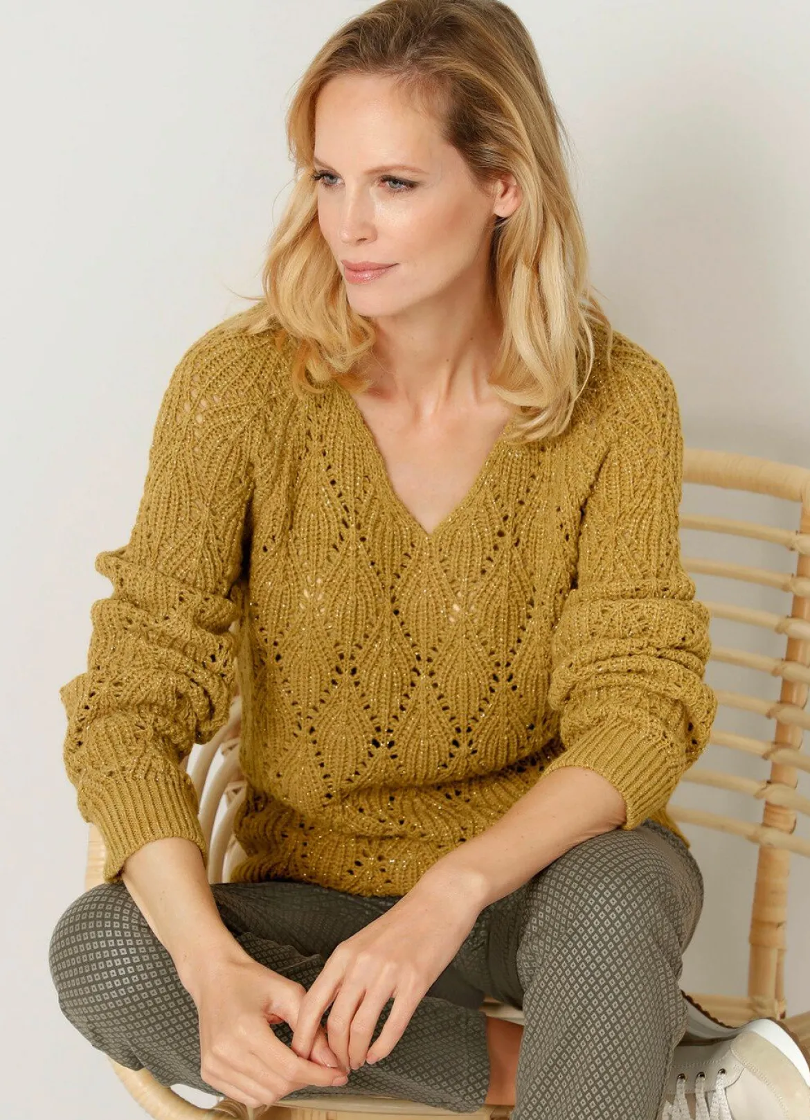 Pullover mit Alpaka