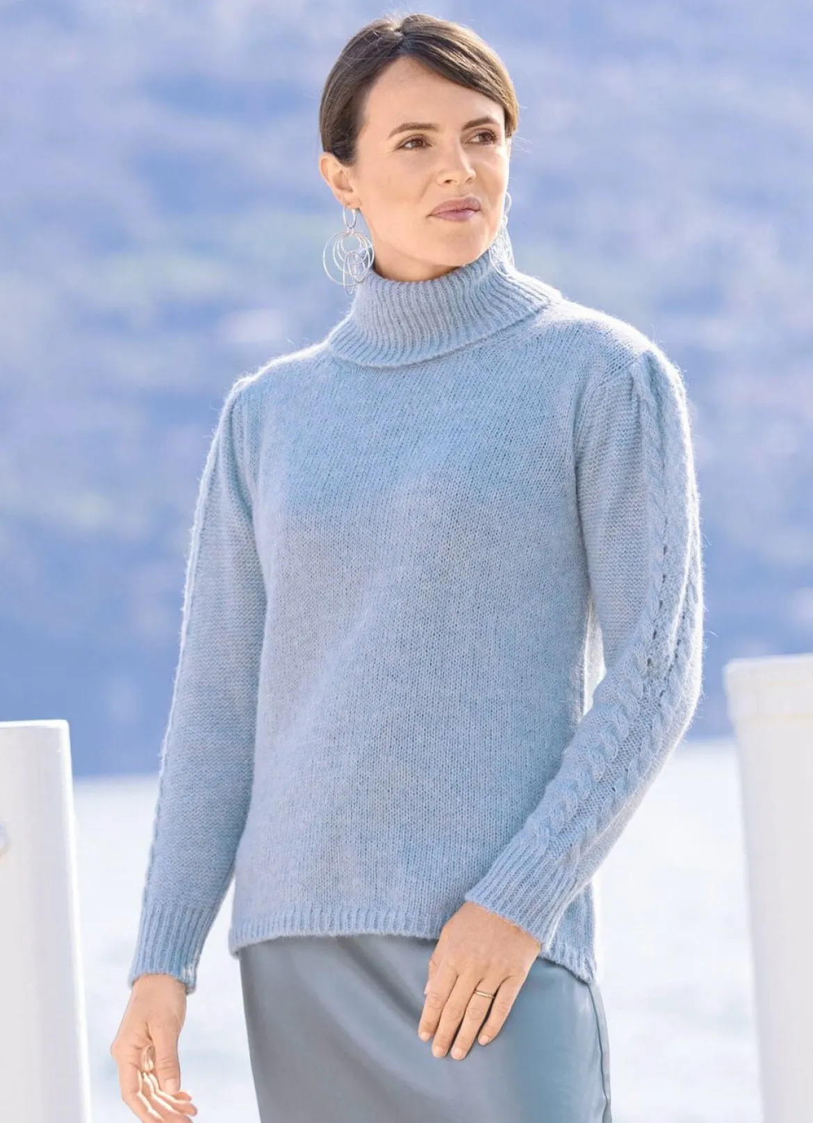 Pullover mit Alpaka