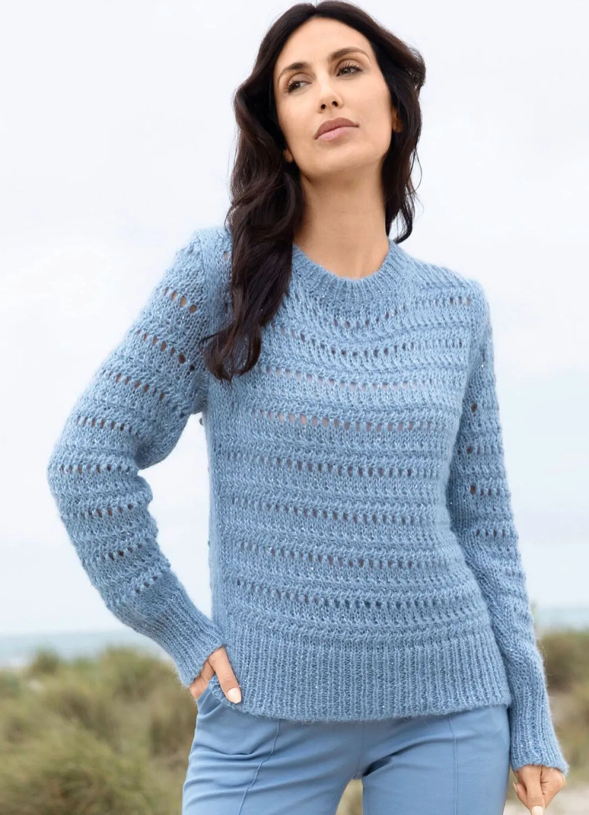 Pullover mit Alpaka