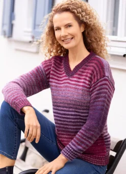 Pullover mit Farbverlauf