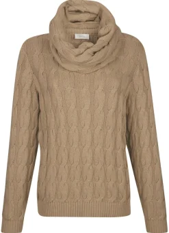 Pullover mit Loop und mit Kaschmir