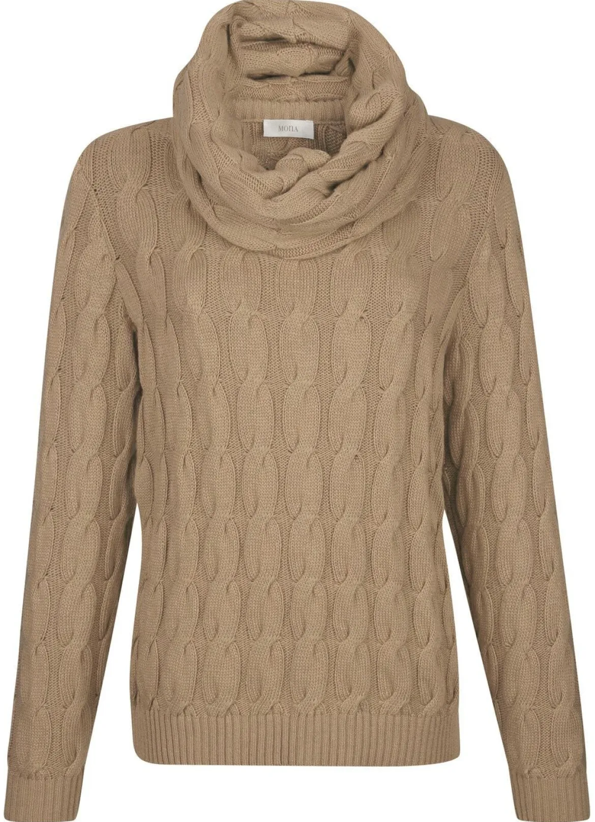 Pullover mit Loop und mit Kaschmir