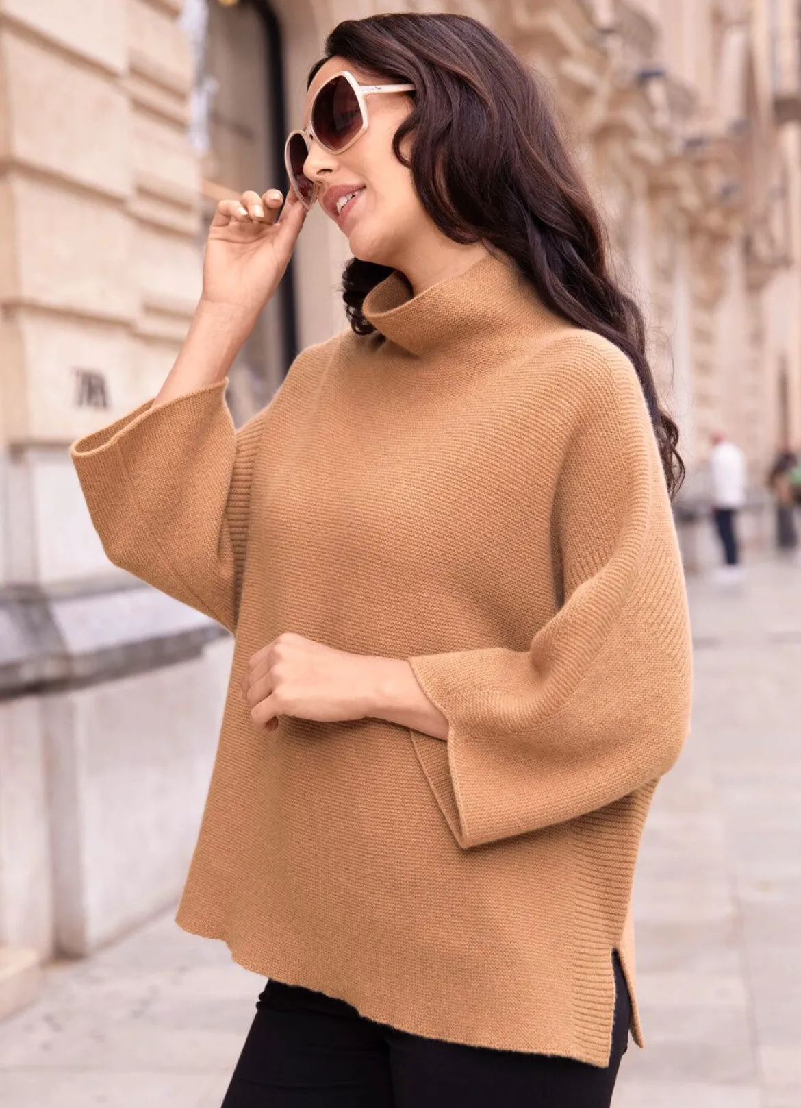 Pullover mit Schurwolle und Kaschmir