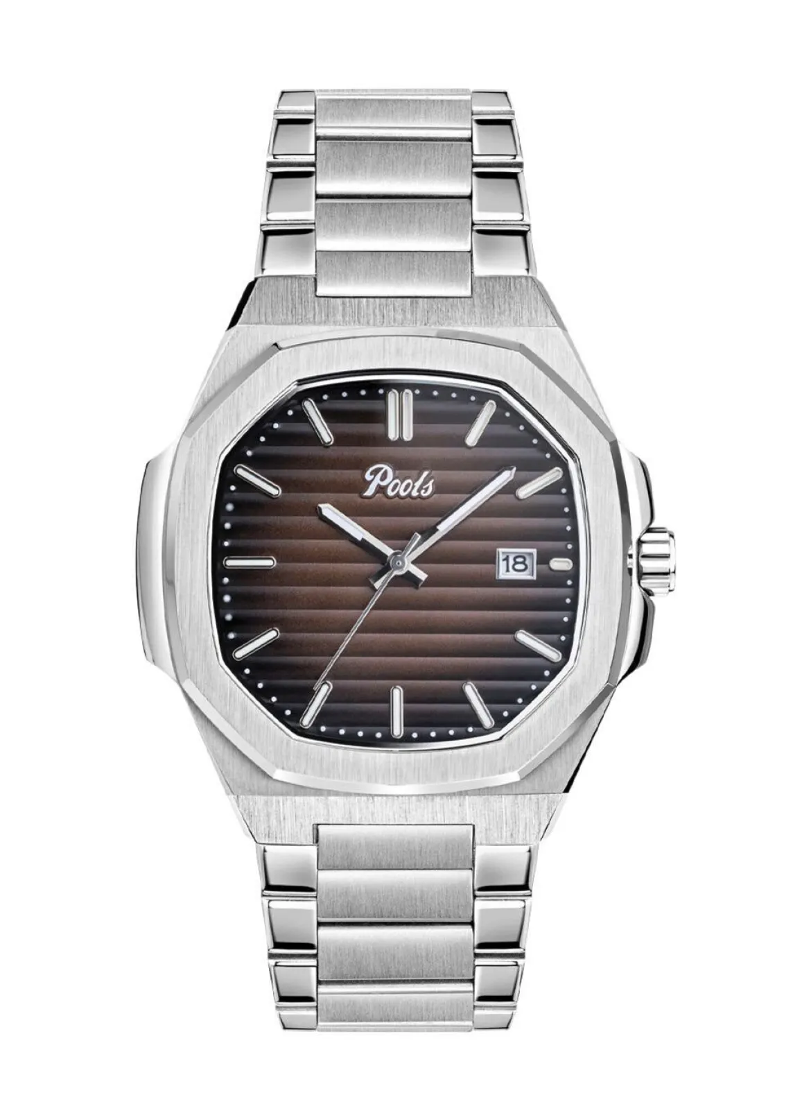 Quartz-Herrenuhr aus Edelstahl