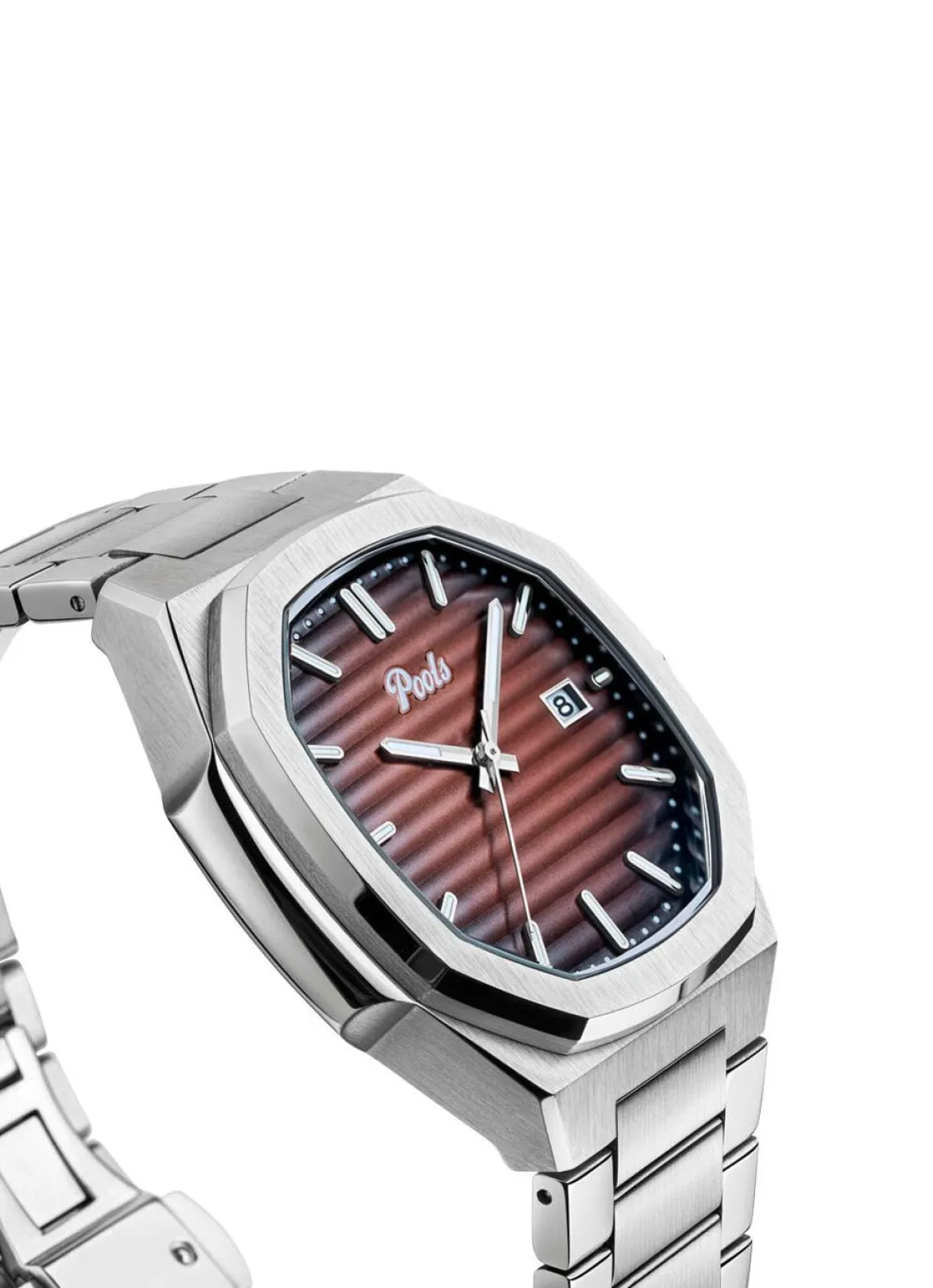 Quartz-Herrenuhr aus Edelstahl