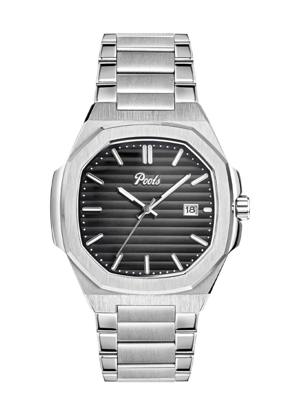 Quartz-Herrenuhr aus Edelstahl
