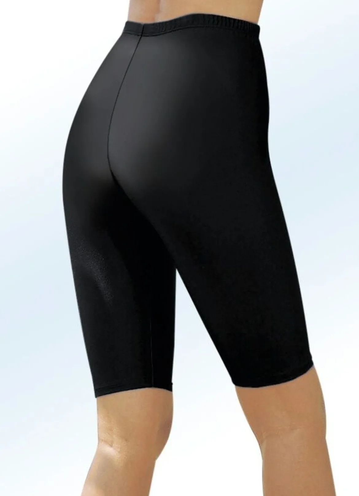 Radlerhose mit Glanz-Effekt in 4 Farben