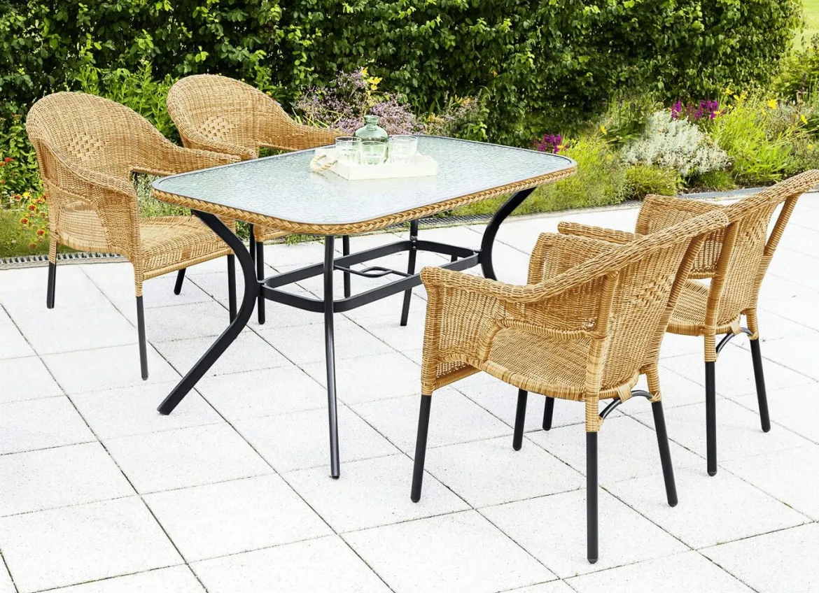 Ravenna Gartenmöbel-Set, 5-teilig