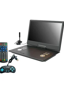 Reflexion DVD 1424 portabler DVD-Spieler mit TV und Spielen