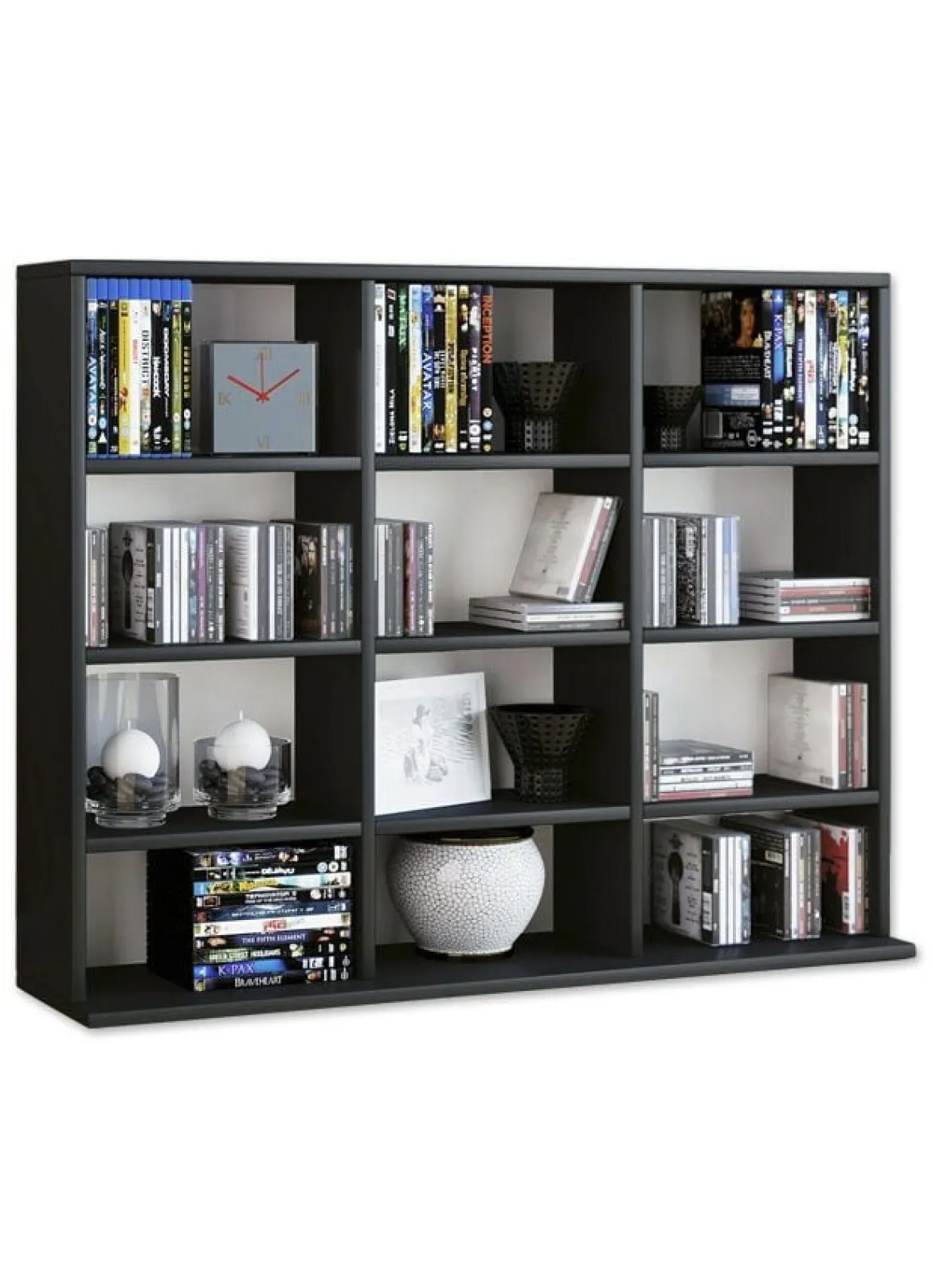 Regal aus Holzstruktur-Nachbildung