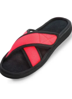 Relax-Cross Slipper mit Memory-Schaum