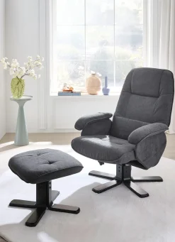 Relax-Sessel mit Hocker