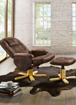 Relax-Sessel mit Hocker