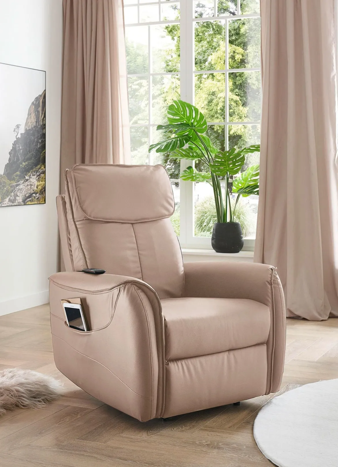 Relaxsessel mit Massage-und Heizfunktion