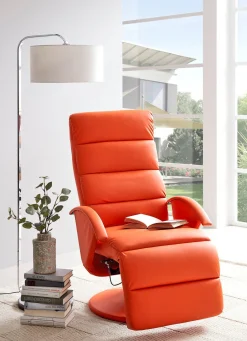 Relax-Sessel mit stabilem Metallrahmen