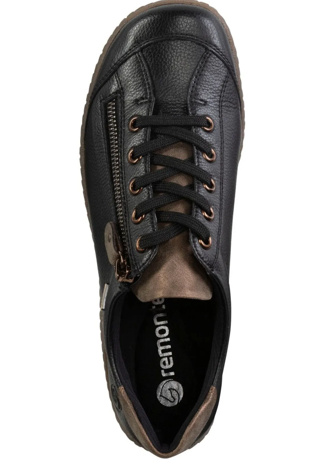 Remonte, bequeme Damen-Sneaker, Weite G, mit herausnehmbarem Fußbett