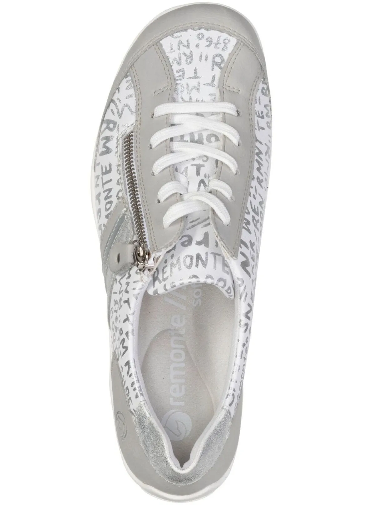 Remonte, bequeme Damen-Sneaker, Weite G, mit herausnehmbarem Fußbett