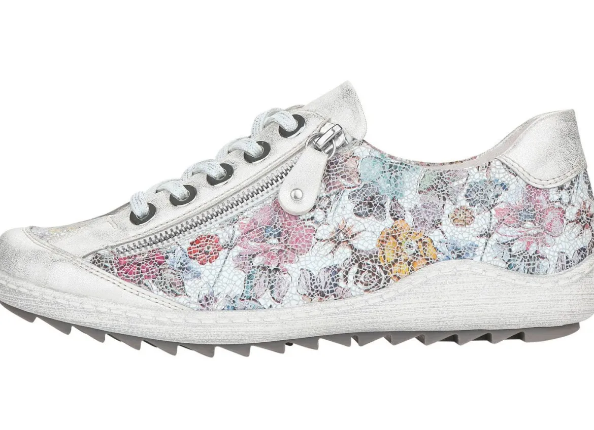 Remonte, elegante Damen-Sneaker, Weite G, mit Reißverschluss