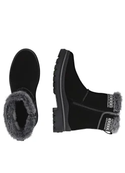 Remonte, gefütterte Damen-Stiefeletten, Winterschuhe, Weite G, mit Lammfell