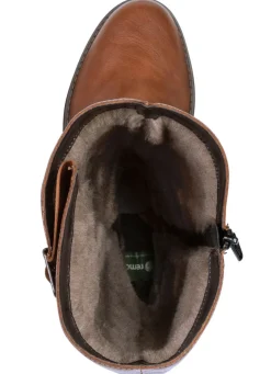 Remonte, gefütterte Damen-Stiefel, Winterschuhe, Weite G, mit Lammfell