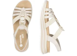 Remonte Riemchen-Sandale mit Metallschmuck