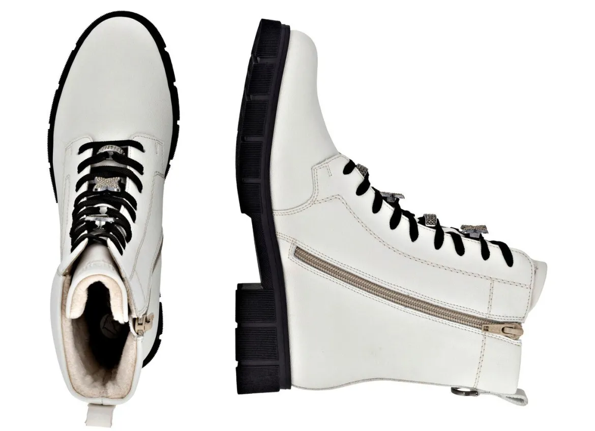 Remonte, schicke Damen-Stiefeletten, Winterschuhe, Weite G, mit Reißverschluss