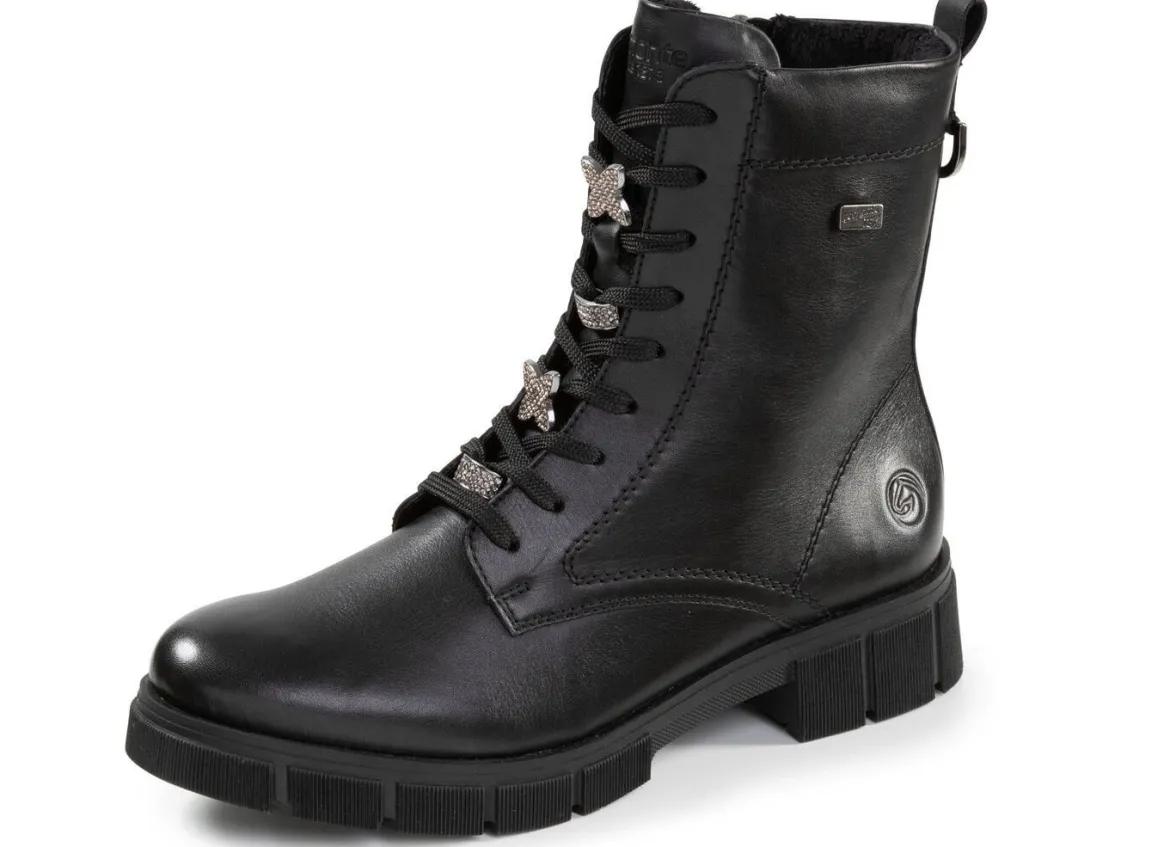 Remonte, schicke Damen-Stiefeletten, Winterschuhe, Weite G, mit Reißverschluss
