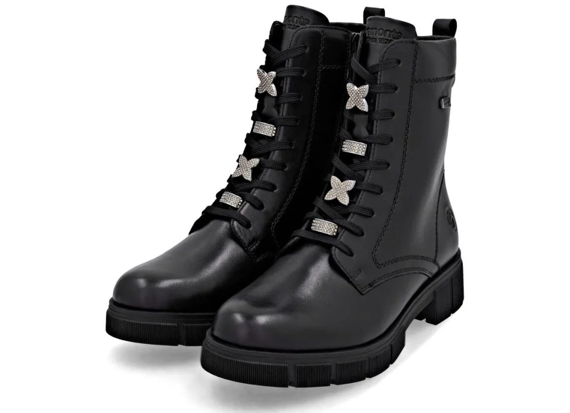 Remonte, schicke Damen-Stiefeletten, Winterschuhe, Weite G, mit Reißverschluss